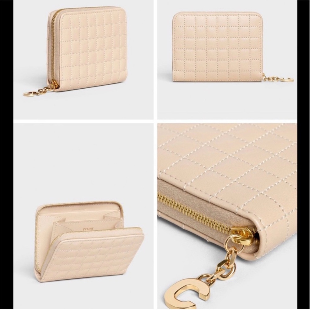 Celine C Charm Wallet Compact